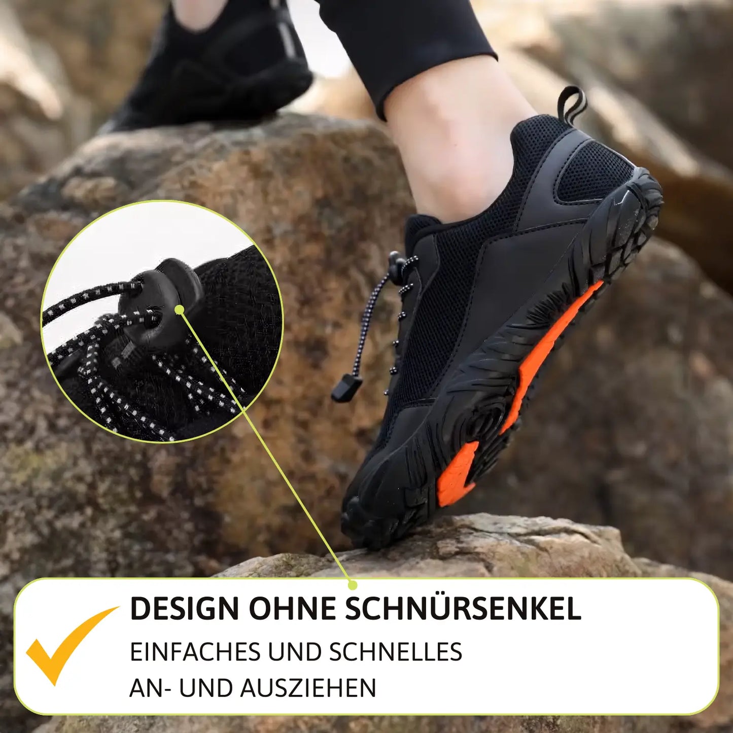 Barefoot Hikeschoenen met Antislipzolen - Unisex