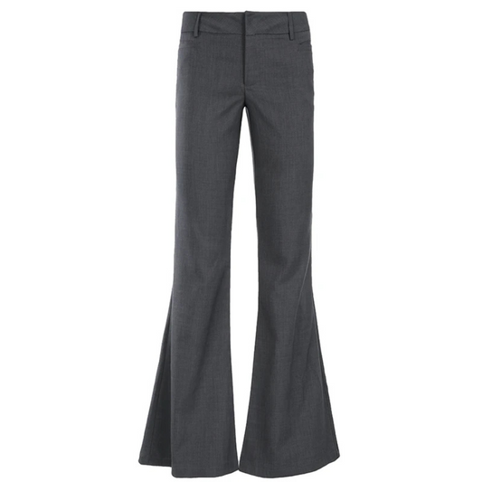 Boho Flared Pants met Hoge Taille voor Dames