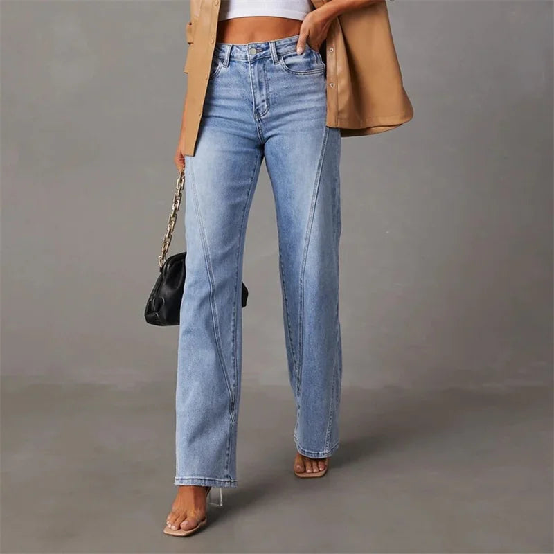 Elegante Flared Jeans met Tijdloze Stijl