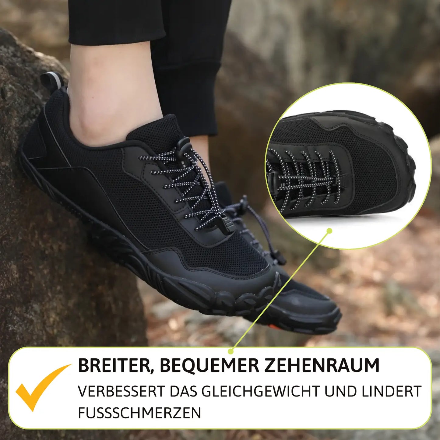 Barefoot Hikeschoenen met Antislipzolen - Unisex