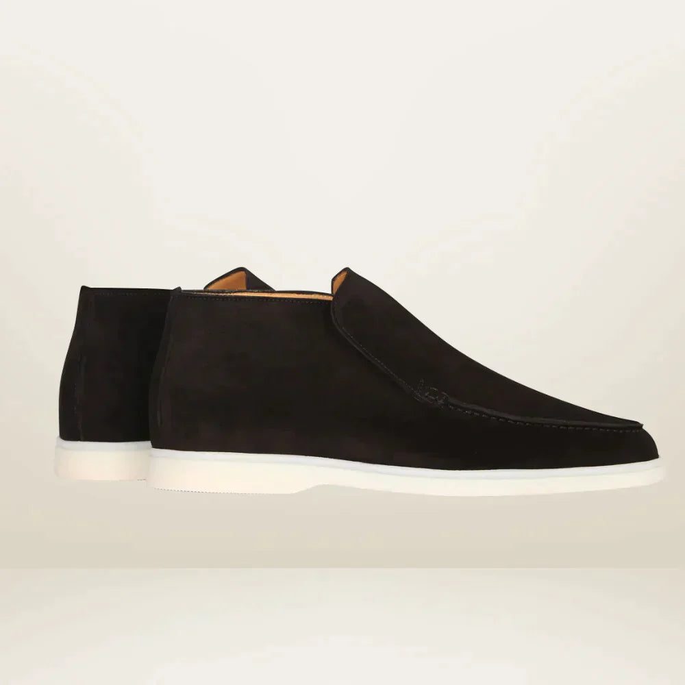 Heren Hoge Loafers van Wildleder