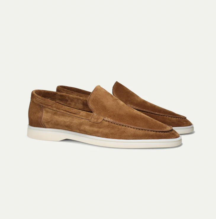 Klassieke Heren Loafers van Suède