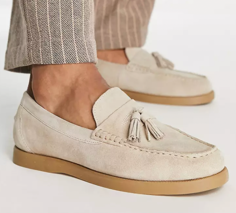 Klassieke Heren Loafers van Wildleder