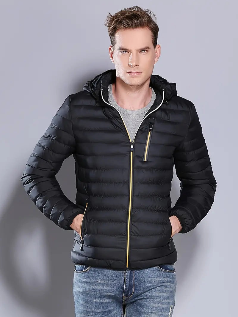 Heren Puffer Winterjas met Capuchon