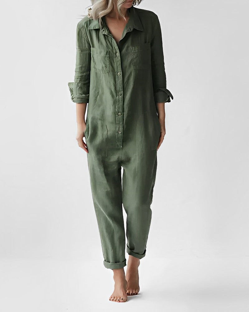 Stijlvolle Groene Jumpsuit