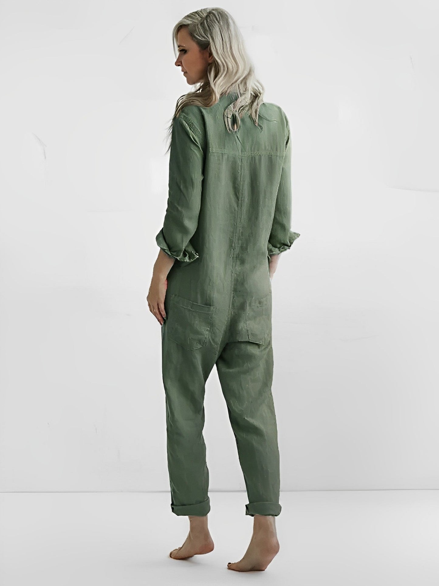 Stijlvolle Groene Jumpsuit