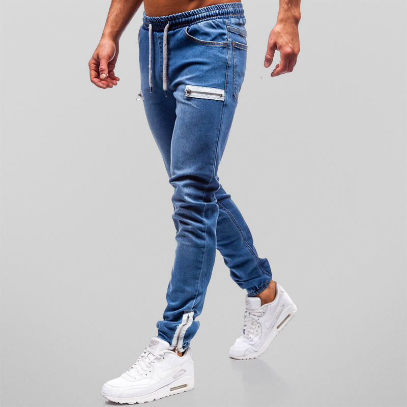 Comfortabele Joggingbroek in Denim Look voor Heren