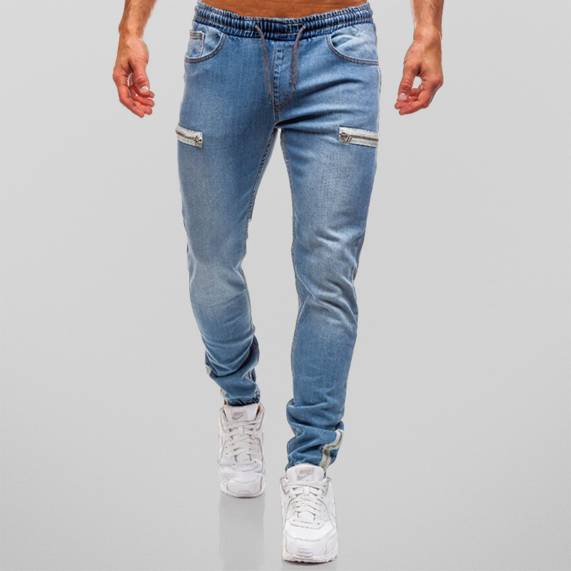 Comfortabele Joggingbroek in Denim Look voor Heren