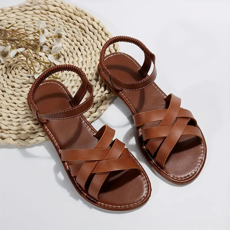 Elegante Leren Sandalen