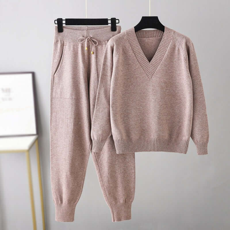 Loungewear met Sweater en Joggingbroek - Tweedelige Set