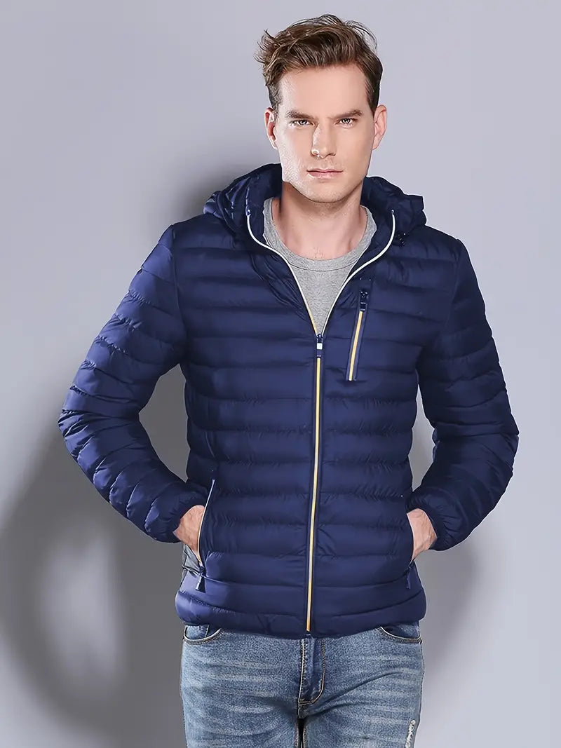 Heren Puffer Winterjas met Capuchon