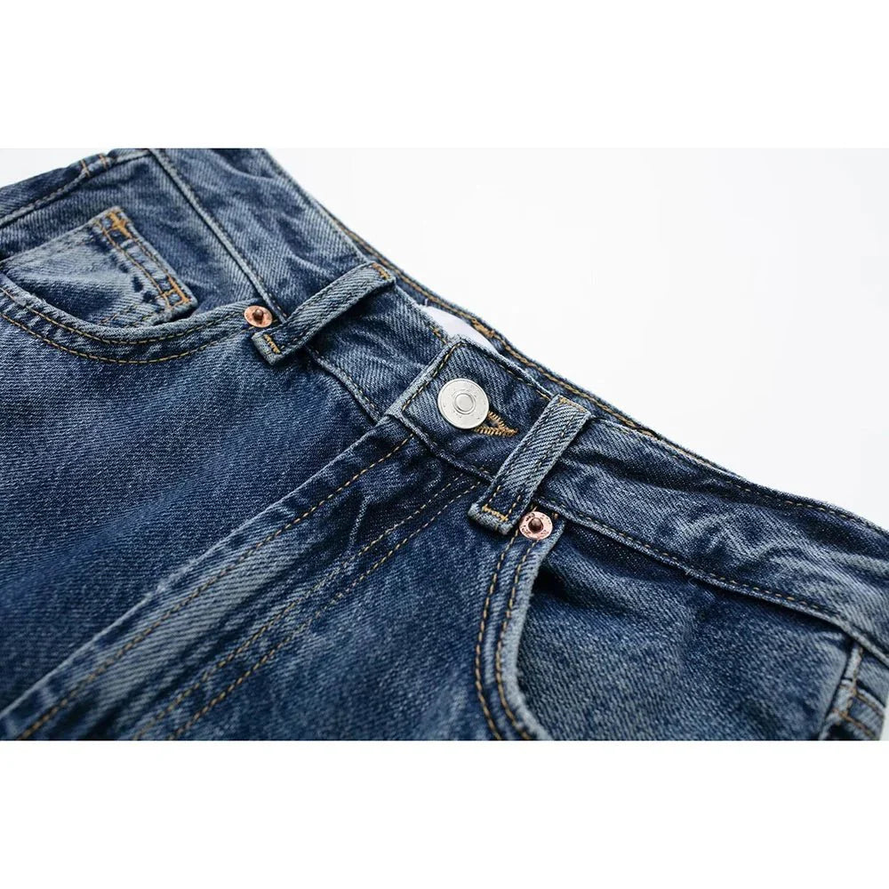 Jeans met Rechte Broekspijpen