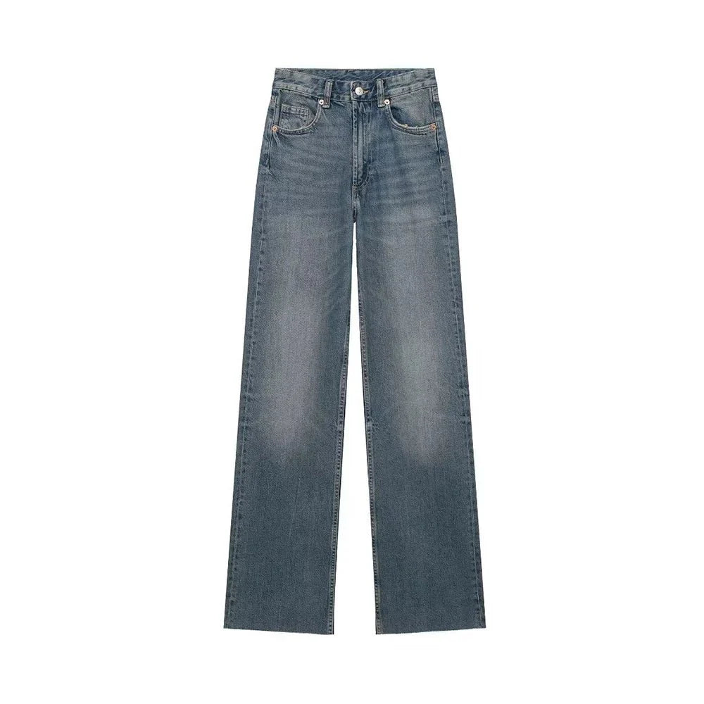 Jeans met Rechte Broekspijpen