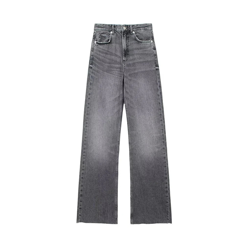 Jeans met Rechte Broekspijpen