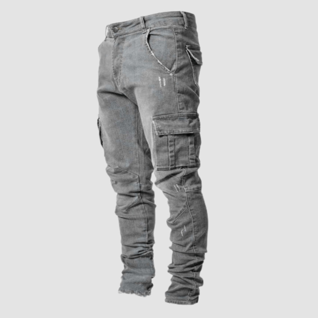 Cargo Jeans met Stretch voor Heren