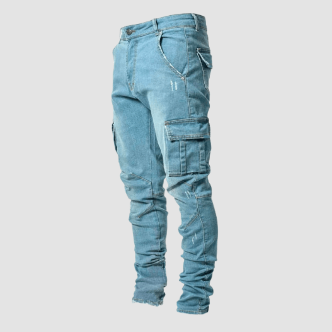 Cargo Jeans met Stretch voor Heren