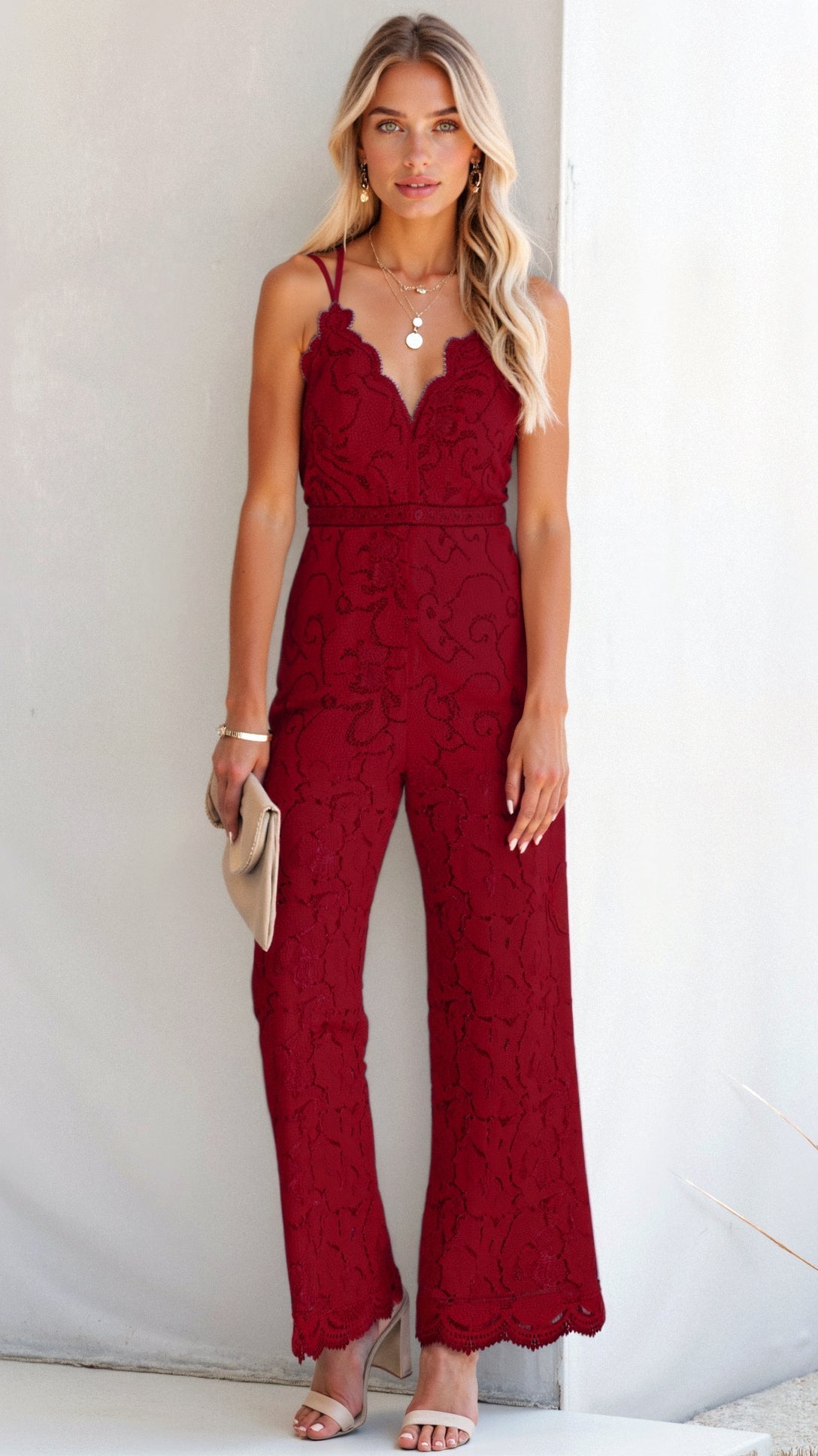 Boho Jumpsuit met Wijde Pijpen