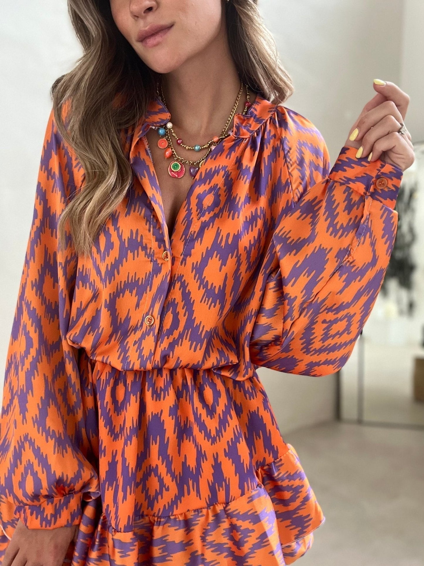 Boho Jumpsuit in Azteken Stijl