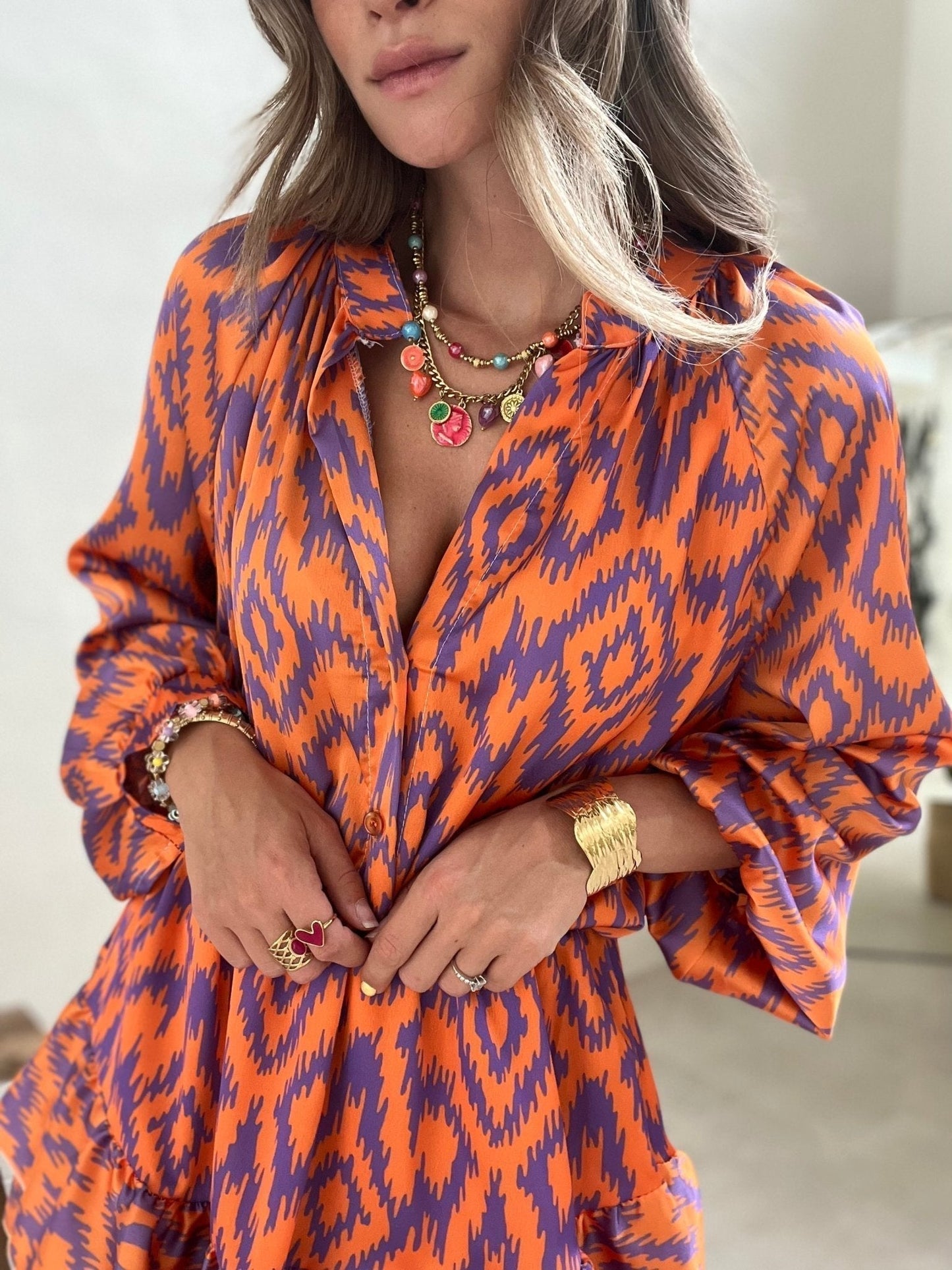 Boho Jumpsuit in Azteken Stijl